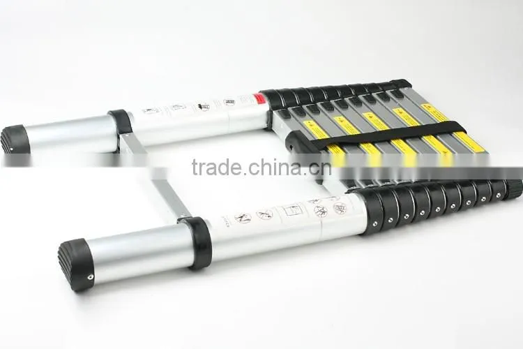 Leapair 12.5ft Telescoping Ladder Aluminum Telescopic Extension Tall Multi Purpose