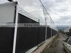 Manufacturer Plastic Film Greenhouse Tunnel for Medical Plant