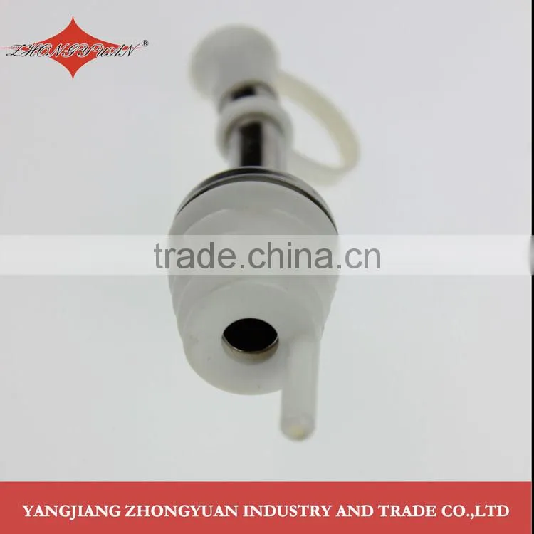 plastic wine bottle pourer with cap