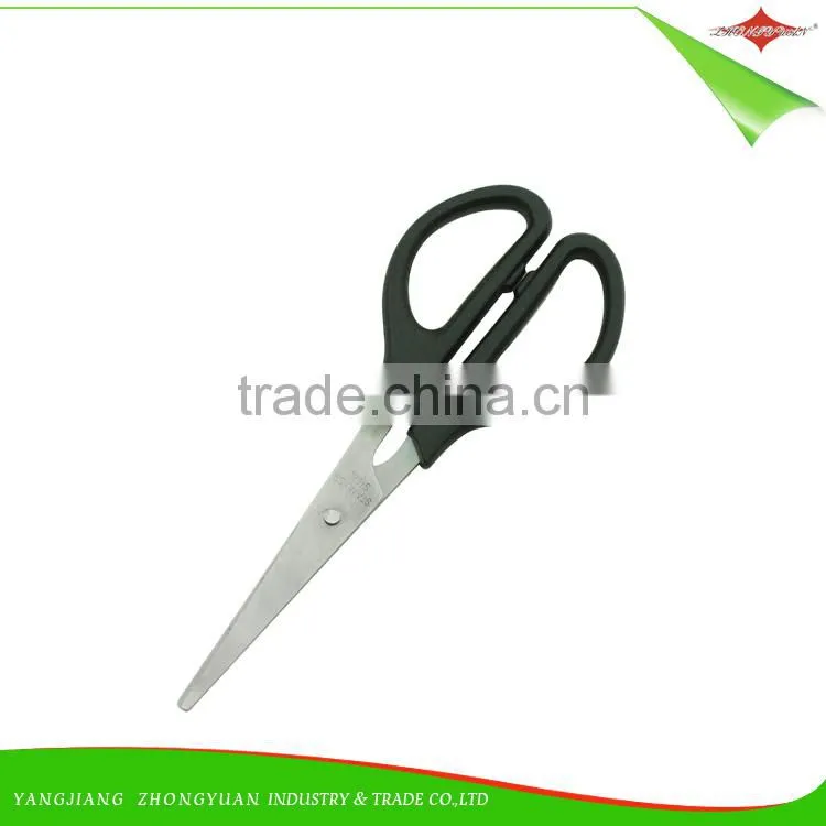 ZY-J7002 6 inch Stainless Steel Blade Sharp Edge Student Paper Office Cutting Scissors