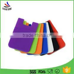 professional Silicone Card Holder Custom Logo Silicon Card Holder for Phone