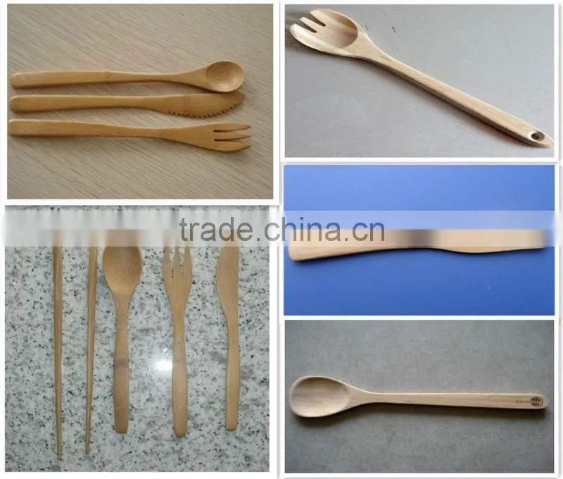 Eco-friendly Bamboo Logo Engraved Spoon