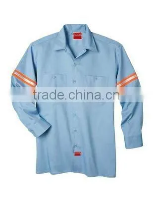 High Quality Standard Fast Delivery 100% cotton work men safety high visibility fr shirts Wholesaler from China