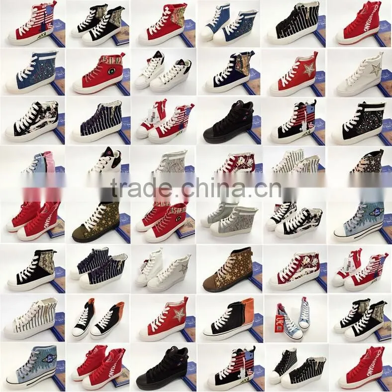 GZY lots of canvas shoes women manufacturer China