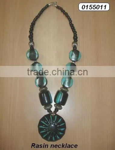 Emerald Imitation necklace