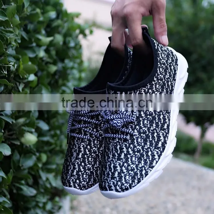 Hot selling new model lace-up sport best mesh casual shoes men 2017