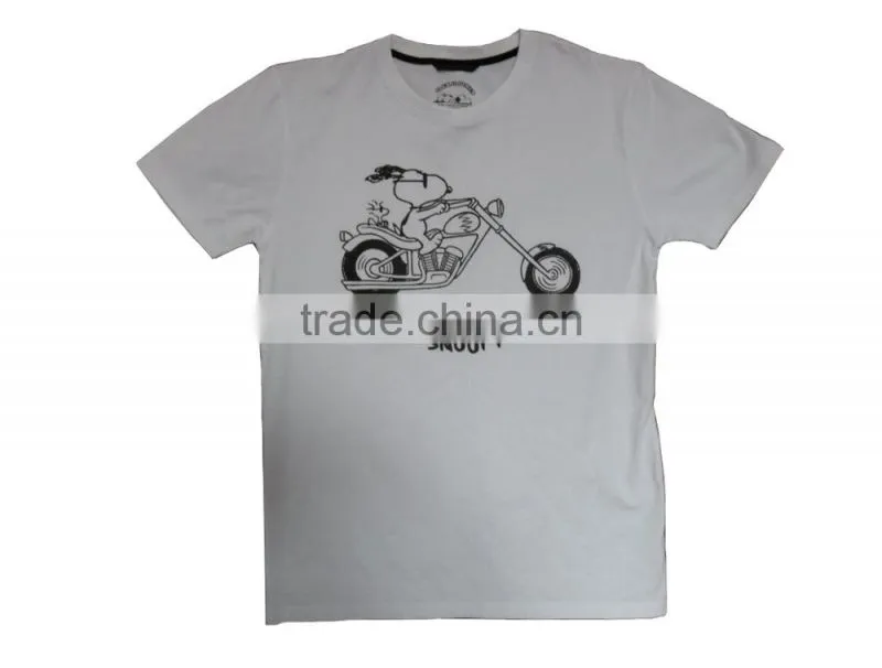 2015 hot sell print children's cotton short sleeve t-shirt
