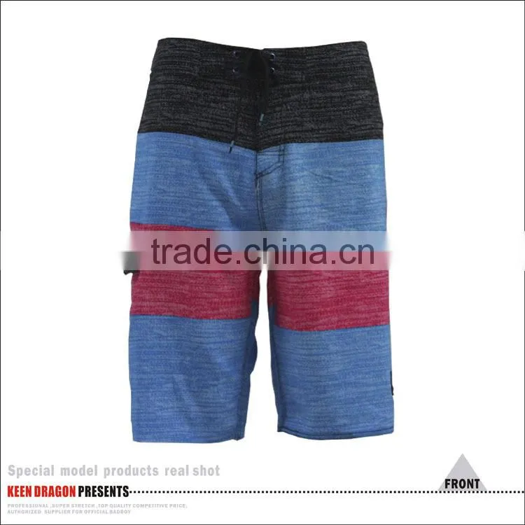 Newest Design Side Pockets Waterproof Swimming Shorts