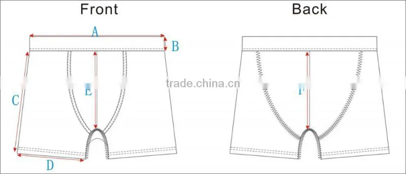 Mans Boxer Cotton Underwear Suit Checks Printed Brief with Elastic Band