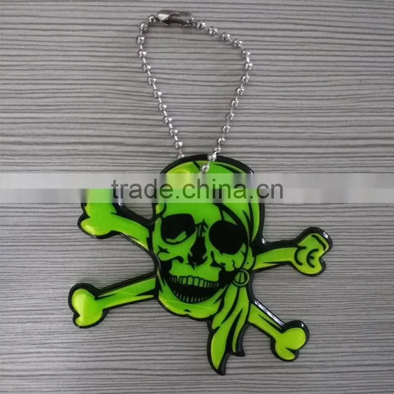 Promotional reflective keyring for Halloween gifts