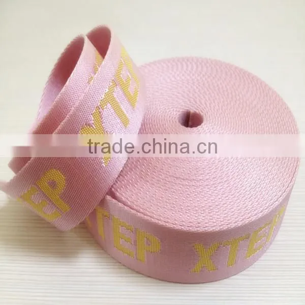Decorative Use 100% polyester jacquard webbing