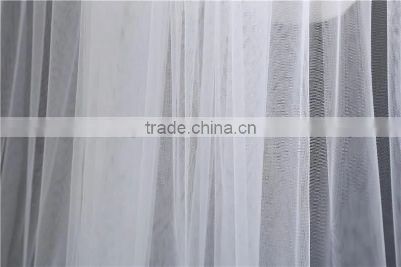 2017 wholesale new grance long lace bridal wedding veil Tulle