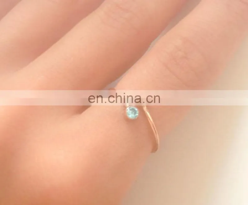 Custom gold and silver nautical feather rings