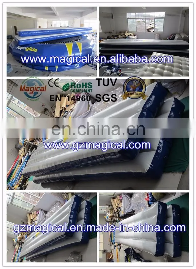 Inflatable round cushion inflatable water mattress inflatable water toys