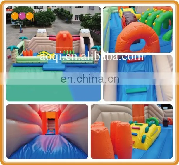 AOQI new inflatable toy dragon inflatable fun park big inflatable fun bounce house in 2017