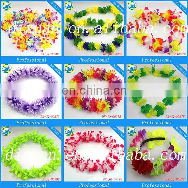 Plastic Hawaii Flower Lei