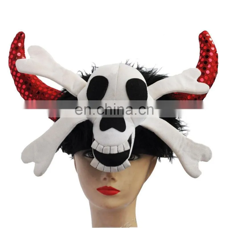 MCH-1166 Wholesale Party Carnival funny plush adult shiny women pink jester clown foam Hats with bells for adults
