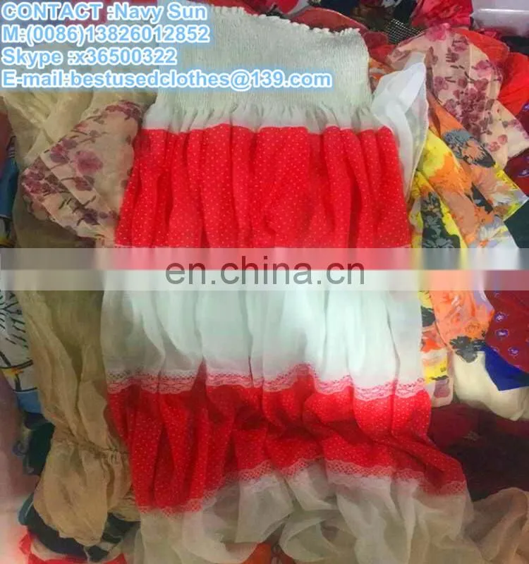 professional sorted second hand used clothes