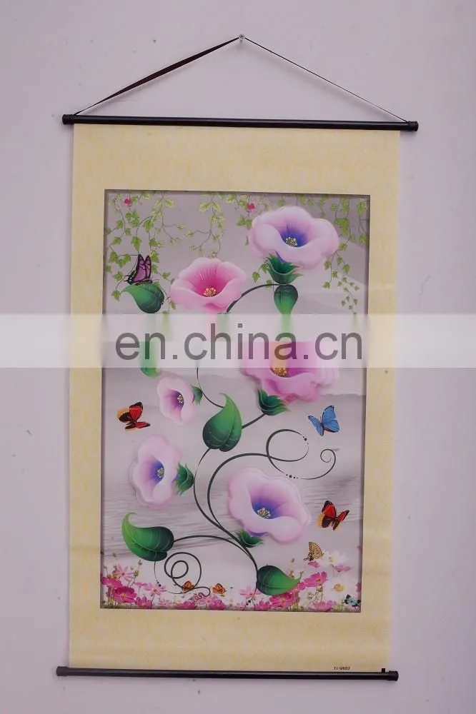 Cheap customized 3D christmas pvc hanging sticker