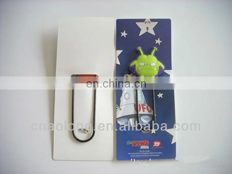 high quality customized personalized logo soft pvc book marks,rubber bookmark for kids
