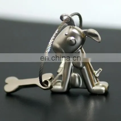 Custom Stainless Steel Wire Cable Key Ring Keychain Loop with High Quality