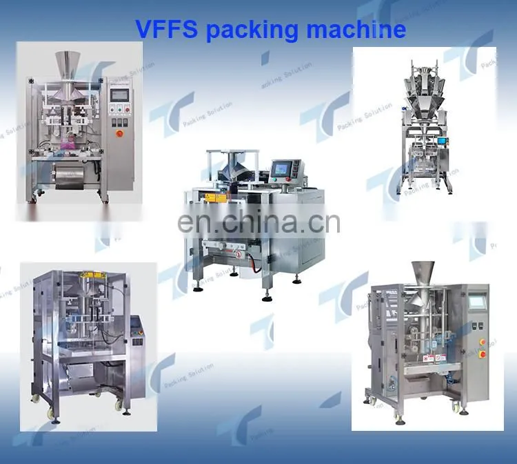 PLC Control and Screen Operation Plastic Bag Milk Pack Packing Machine