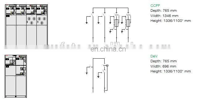 ABB SafeRing 12-CCCV ABB Ring Main Unit ABB RMU