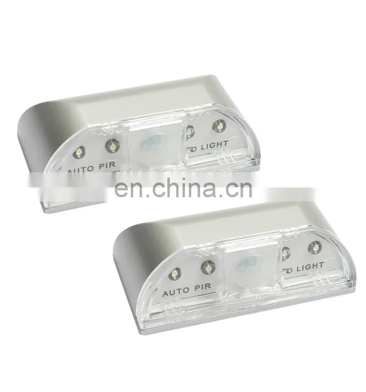 LED door handle cabinet wardrobe induction lamp human body infrared sensor night light