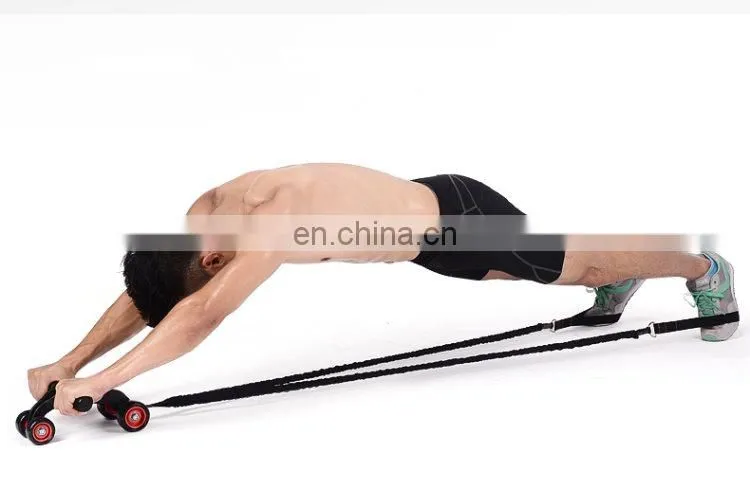 4 Wheels Abdominal Muscle Training Wheel AB Wheel Fitness Equipment