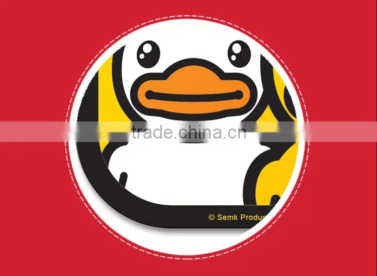 B.Duck warning sticker Printed car body Warning Sticker wholesale