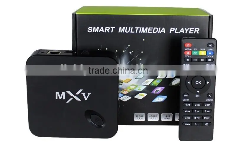 smart wifi android 4.4 S805 1080P Bluetooth 4.0 LC- MX5 MXV MXV+ TV box
