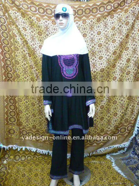 C212 Stylish beautiful muslim abaya