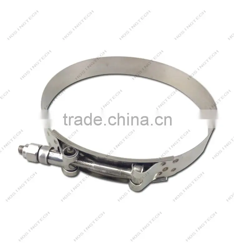 hot sale automotive T bolt stainless steel hose clamp