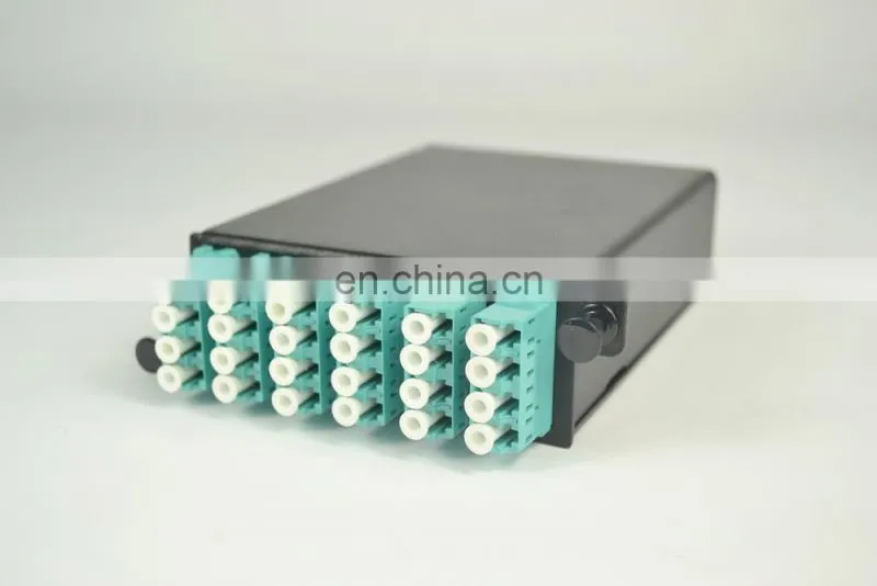 Fiber Optic 12F 24F OM3 MPO Cassette MTP Cassette