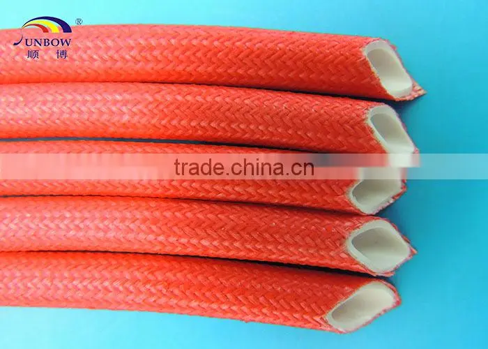 SUNBOW MFG Heat Resistant High Temperature Resistant Braided Glassfiber Tube