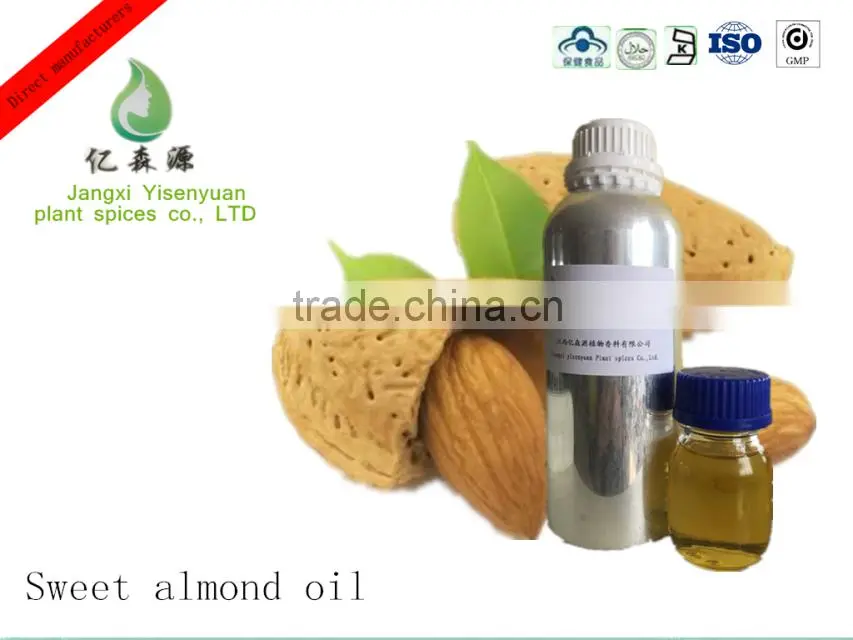 factory supply natural sweet almond oil