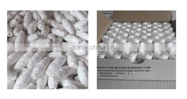 Polyester Embroidery Thread for small bobbins