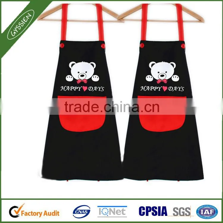 High quality couple set kitchen aprons