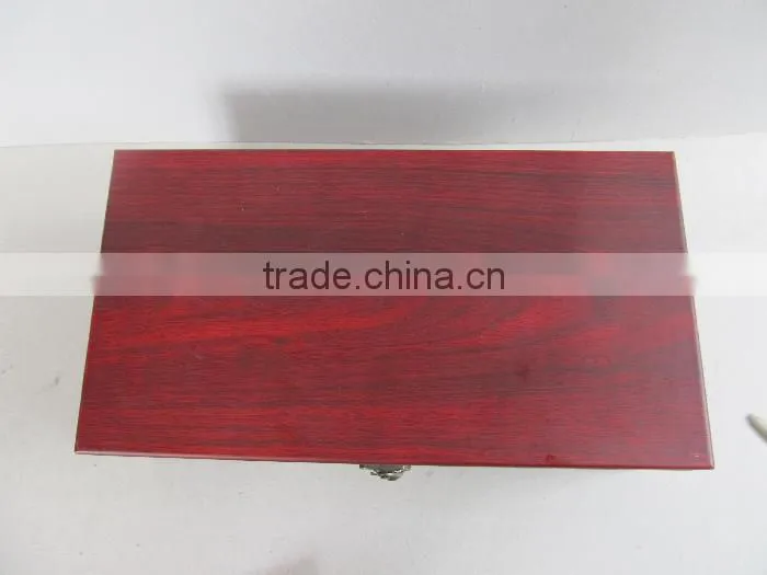 Double bottle wooden wine gift packaging boxes wholesale accept OEM