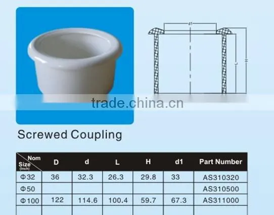 Reducing Bushing ASTM1785 of Water Supply