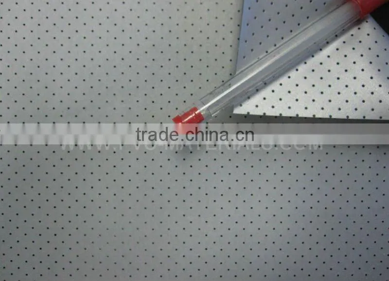 Metallic Perforated/ Sound Screen Fabric /projector screen fabric/projection screen fabric