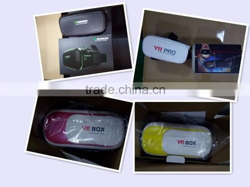 2016 New Invention Trendy Hot VR Box 2.0 360 Degree 3D Glasses VR Headset