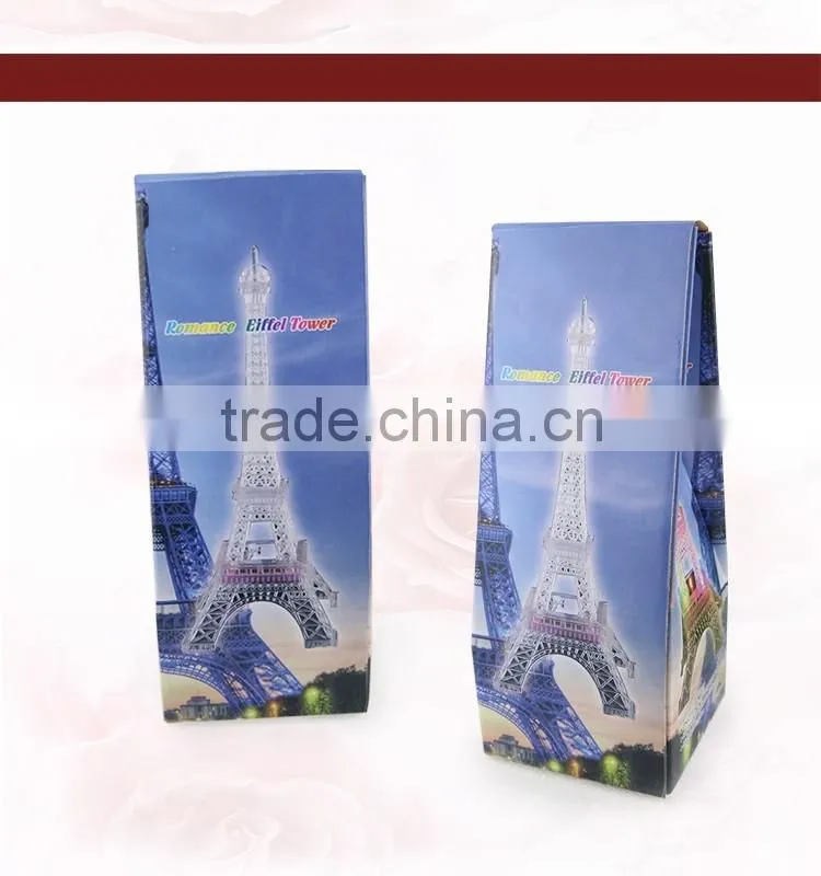 Indoor Decoration Light Romantic Eiffel Tower Led Night Lights Party Decoration