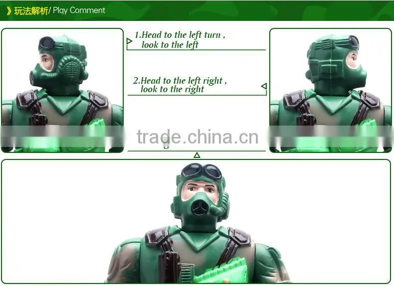 Action Figure Model Toy Military Army Combat Game Toys One Piece Soldier with Retail Box Child Gift