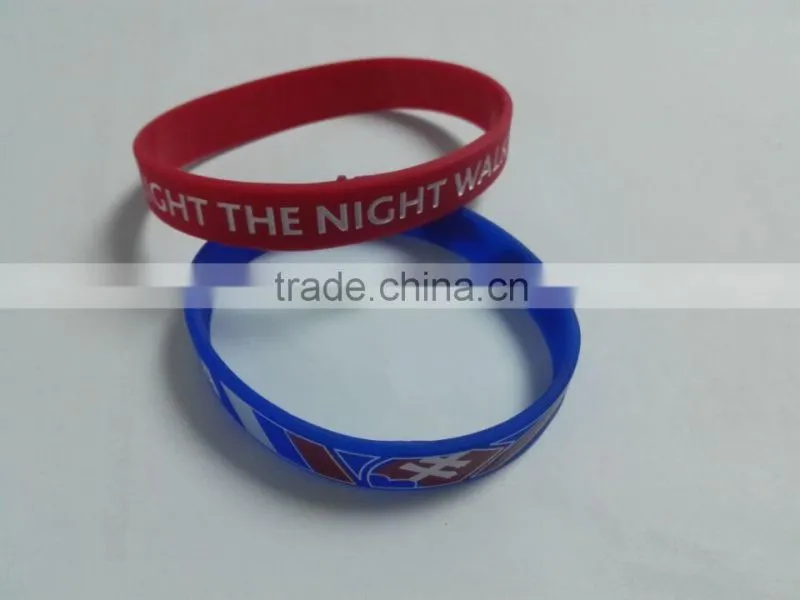 Nutrition Day logo rubber wrist strap
