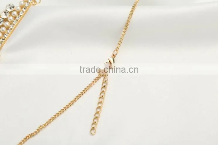 2016 Fashion Long Chain Necklace Designs Pearl Pendant Necklace