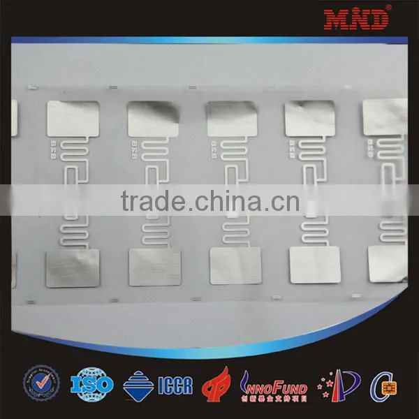 MDS41 uhf rfid inlay sheet for smart card