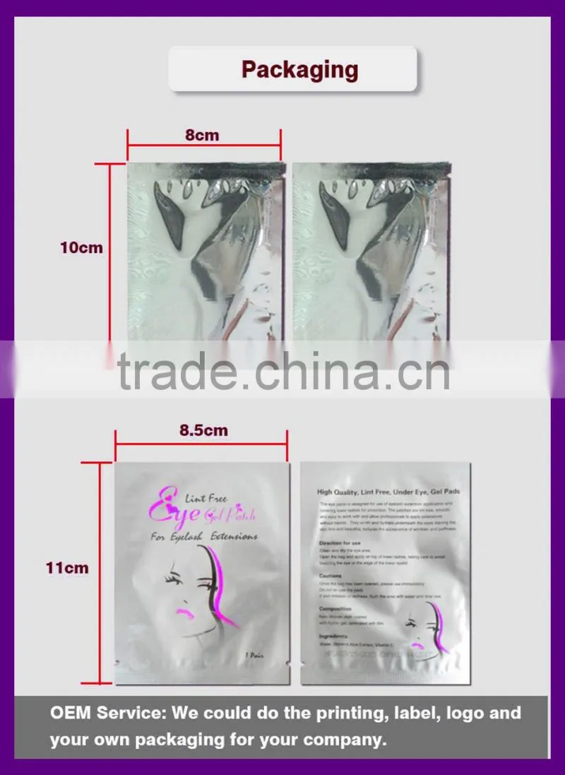 eye patch for eyelash extension