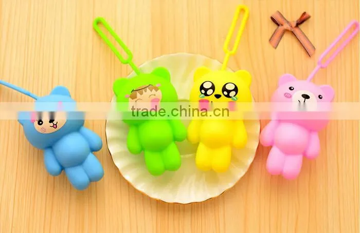 2015 animal-shaped car key silicone case, key finder