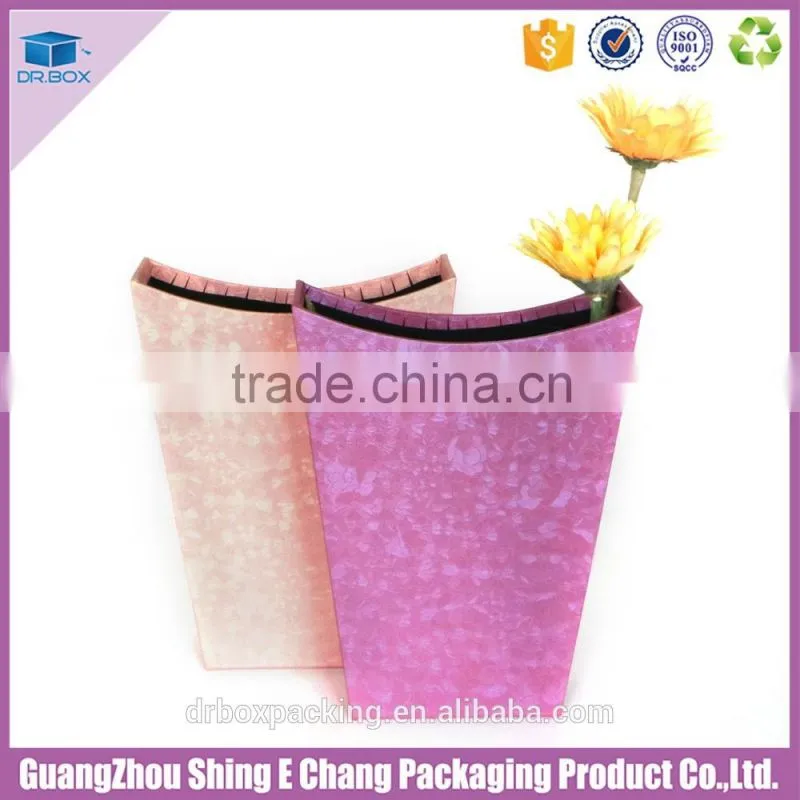The sitting room decoration color paper printing flower showing vase